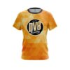 DV8 Orange Triangle CoolWick Bowling Jersey