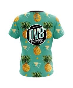 Alternative view of DV8 Tropical Pineapple CoolWick Bowling Jersey
