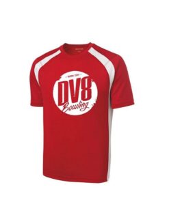 DV8 Freakshow Red Coolwick Bowling Dri-Fit