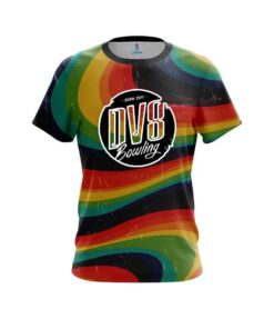 DV8 Retro Grunge CoolWick Bowling Jersey