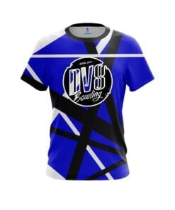 DV8 Rocker Blue CoolWick Bowling Jersey