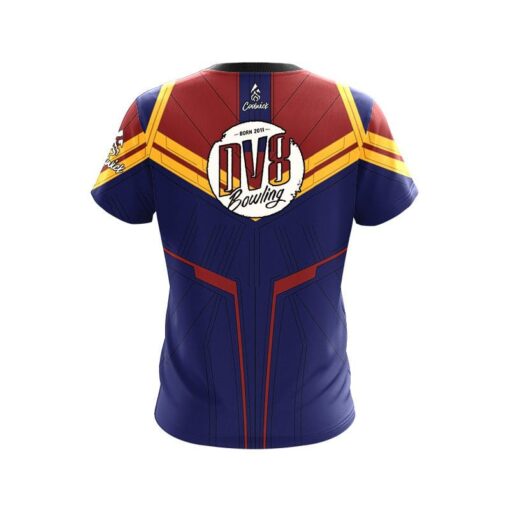 DV8 Super Hero 7 CoolWick Bowling Jersey - Image 2