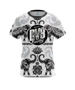 DV8 Tribal Elephants CoolWick Bowling Jersey
