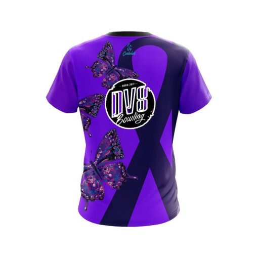 DV8 Lupus Cancer CoolWick Bowling Jersey - Image 2