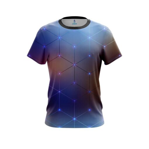 Plain Digital Cubes CoolWick Bowling Jersey