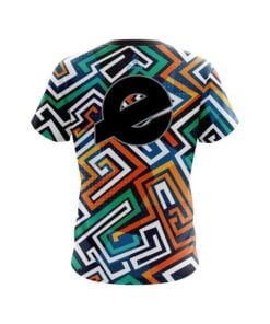 Alternative view of Ebonite Crazy Maze CoolWick Bowling Jersey