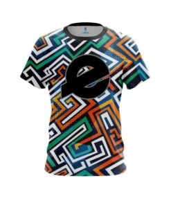 Ebonite Crazy Maze CoolWick Bowling Jersey