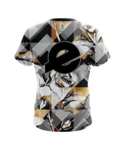 Alternative view of Ebonite Gold And Black Rose CoolWick Bowling Jersey