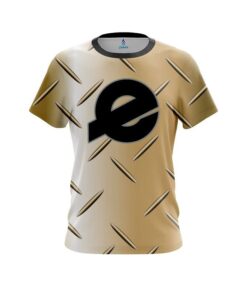 Ebonite Gold Diamond Plate CoolWick Bowling Jersey