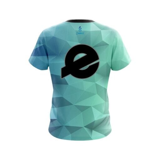 Ebonite Icy Blue CoolWick Bowling Jersey - Image 2