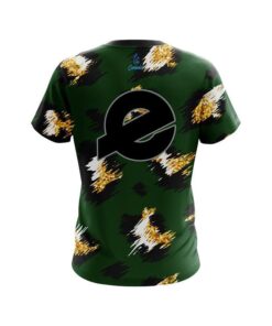 Alternative view of Ebonite Leopard Print CoolWick Bowling Jersey