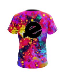 Alternative view of Ebonite Melting Colors CoolWick Bowling Jersey