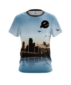 Ebonite Miami Skyline CoolWick Bowling Jersey