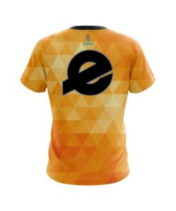 Alternative view of Ebonite Orange Triangle CoolWick Bowling Jersey