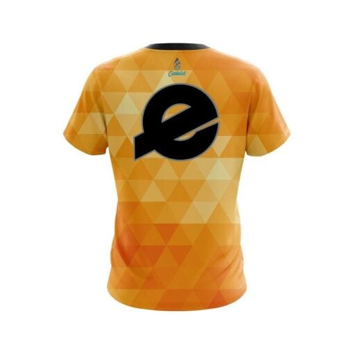Ebonite Orange Triangle CoolWick Bowling Jersey - Image 2