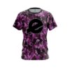 Ebonite Digital Camo Purple CoolWick Bowling Jersey