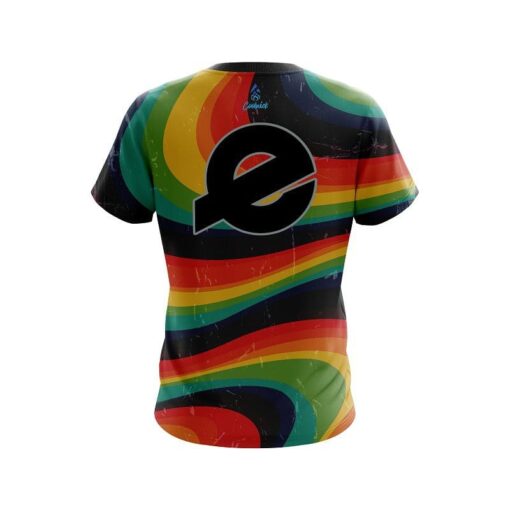 Ebonite Retro Grunge CoolWick Bowling Jersey - Image 2