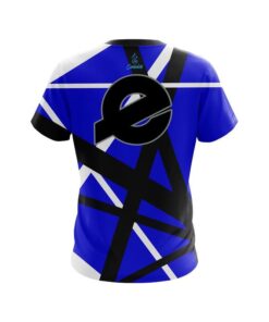 Alternative view of Ebonite Rocker Blue CoolWick Bowling Jersey