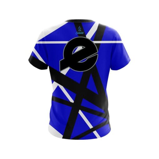 Ebonite Rocker Blue CoolWick Bowling Jersey - Image 2
