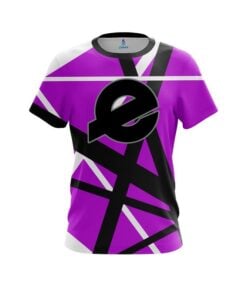 Ebonite Rocker Purple CoolWick Bowling Jersey