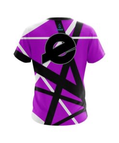 Alternative view of Ebonite Rocker Purple CoolWick Bowling Jersey
