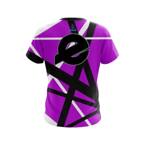 Ebonite Rocker Purple CoolWick Bowling Jersey - Image 2