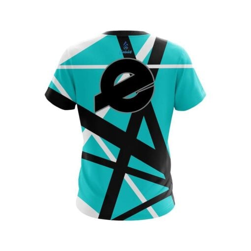 Ebonite Rocker Teal CoolWick Bowling Jersey - Image 2