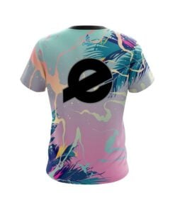 Alternative view of Ebonite Tropical Ink Splash  CoolWick Bowling Jersey