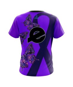 Alternative view of Ebonite Lupus Cancer CoolWick Bowling Jersey