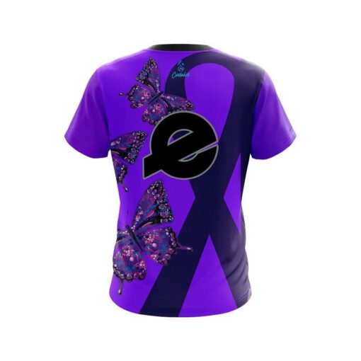 Ebonite Lupus Cancer CoolWick Bowling Jersey - Image 2