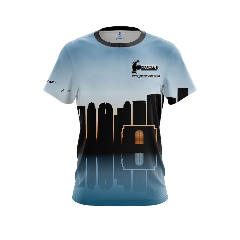 Hammer Houston Skyline CoolWick Bowling Jersey