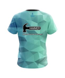 Alternative view of Hammer Icy Blue CoolWick Bowling Jersey