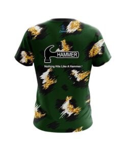Alternative view of Hammer Leopard Print CoolWick Bowling Jersey