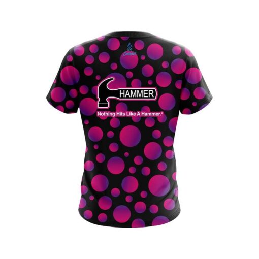 Hammer Neon Bubbles CoolWick Bowling Jersey - Image 2