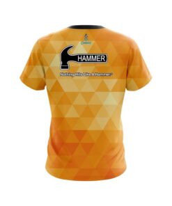 Alternative view of Hammer Orange Triangle CoolWick Bowling Jersey