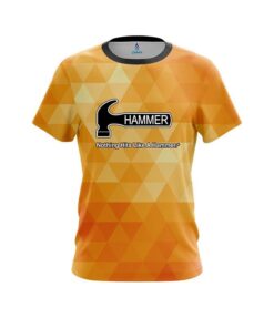 Hammer Orange Triangle CoolWick Bowling Jersey