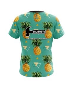 Alternative view of Hammer Tropical Pineapple CoolWick Bowling Jersey