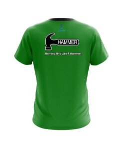 Alternative view of Hammer Green CoolWick Bowling Jersey