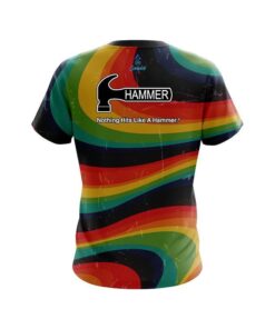 Alternative view of Hammer Retro Grunge CoolWick Bowling Jersey