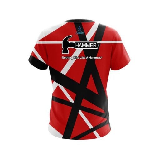 Hammer Rocker Red CoolWick Bowling Jersey - Image 2