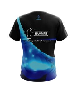 Alternative view of Hammer Space Pixel Mountain CoolWick Bowling Jersey