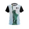 Hammer Statue Of Liberty CoolWick Bowling Jersey