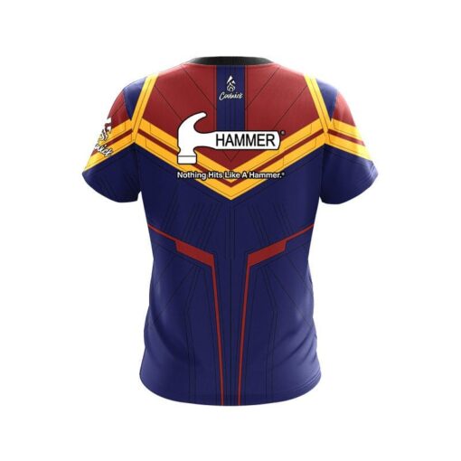 Hammer Super Hero 7 CoolWick Bowling Jersey - Image 2