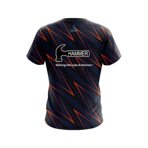 Hammer Sport Zig Zag CoolWick Bowling Jersey - Image 2