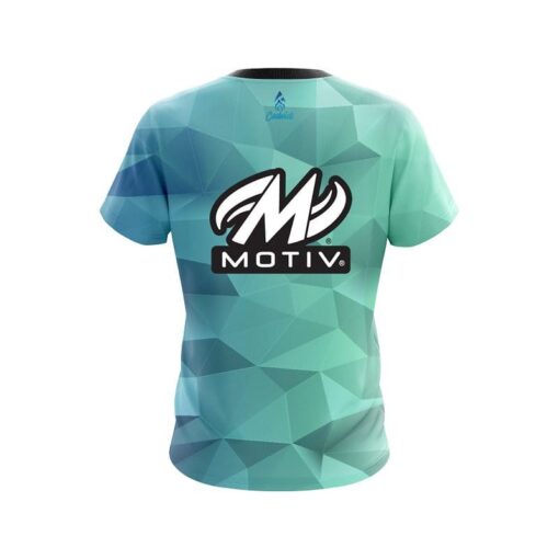 Motiv Icy Blue CoolWick Bowling Jersey - Image 2