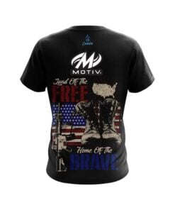 Alternative view of Motiv Land Of The Free CoolWick Bowling Jersey