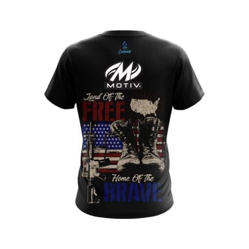Motiv Land Of The Free CoolWick Bowling Jersey - Image 2