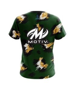 Alternative view of Motiv Leopard Print CoolWick Bowling Jersey