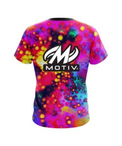 Alternative view of Motiv Melting Colors CoolWick Bowling Jersey