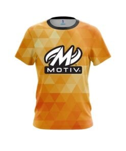 Motiv Orange Triangle CoolWick Bowling Jersey